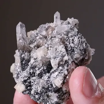 Bavenite with Chlorite Microcline and Quartz