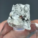 Bavenite with Quartz, Chlorite, Helvite - image 2
