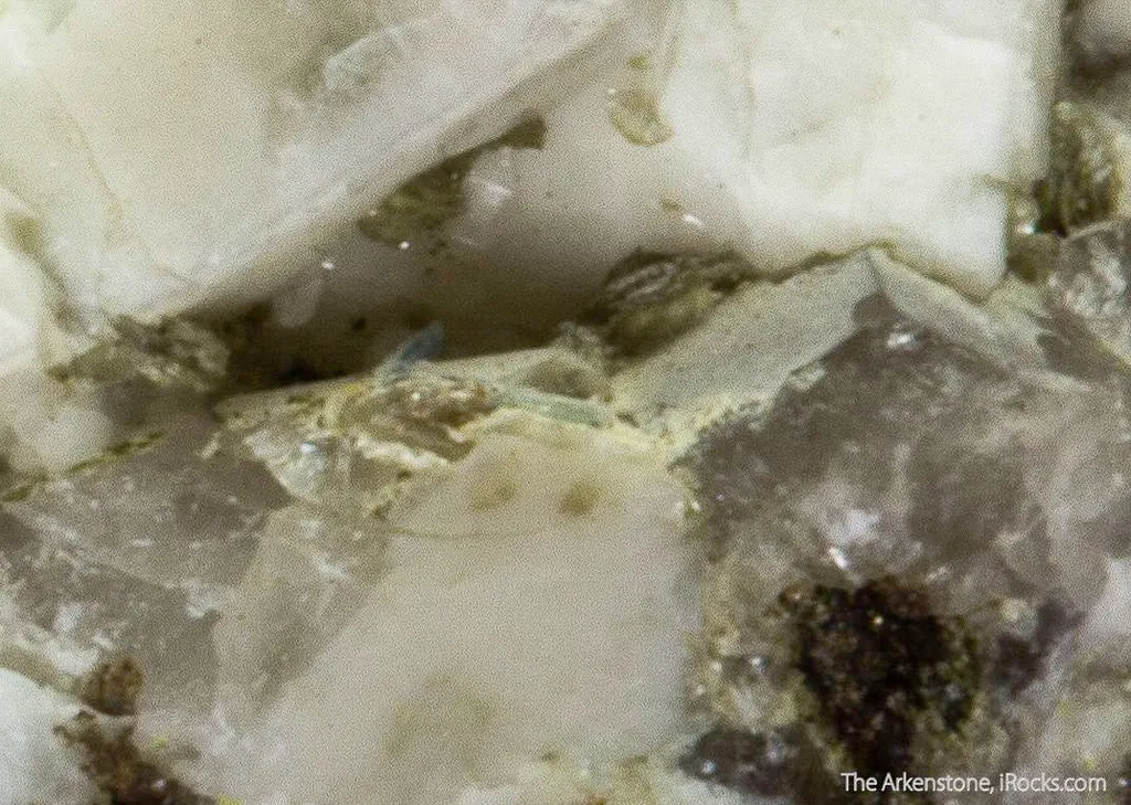 Bazzite with Aeschynite- (Y), Bertrandite, Albite, and Orthoclase - image 3