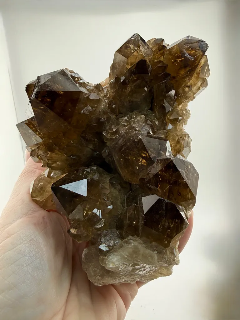 Beautiful Congo Citrine Cluster - image 2