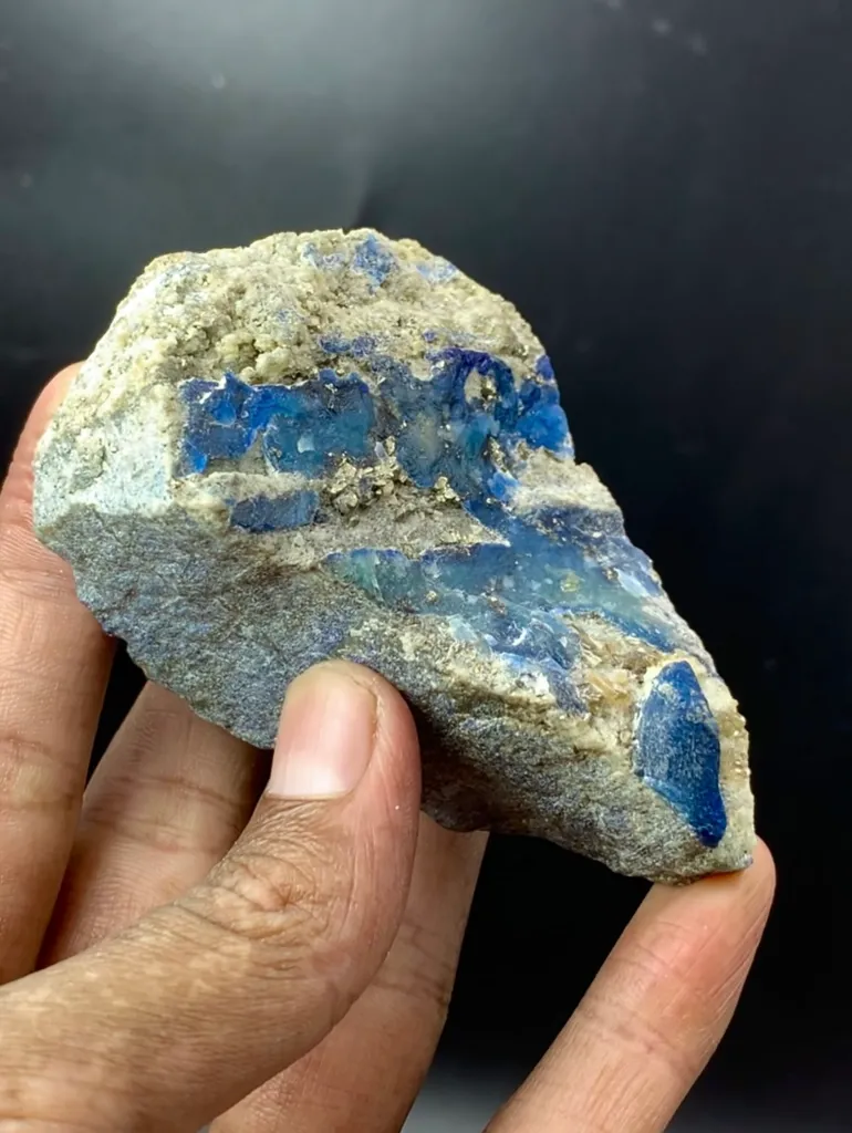 Beautiful Natural Afghanite Specimen With Pyrite On Matrix, Raw Afghanite, Afghanite Crystal, Pyrite, Minerals Specimen From Afghanistan - image 7