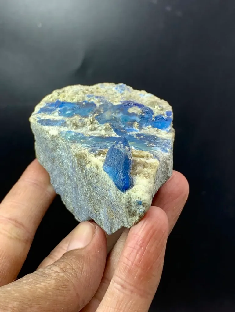 Beautiful Natural Afghanite Specimen With Pyrite On Matrix, Raw Afghanite, Afghanite Crystal, Pyrite, Minerals Specimen From Afghanistan image