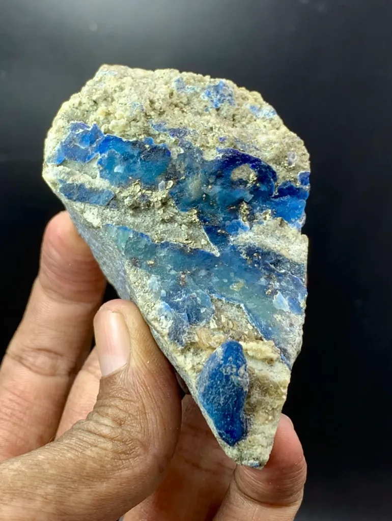 Beautiful Natural Afghanite Specimen With Pyrite On Matrix, Raw Afghanite, Afghanite Crystal, Pyrite, Minerals Specimen From Afghanistan - image 9
