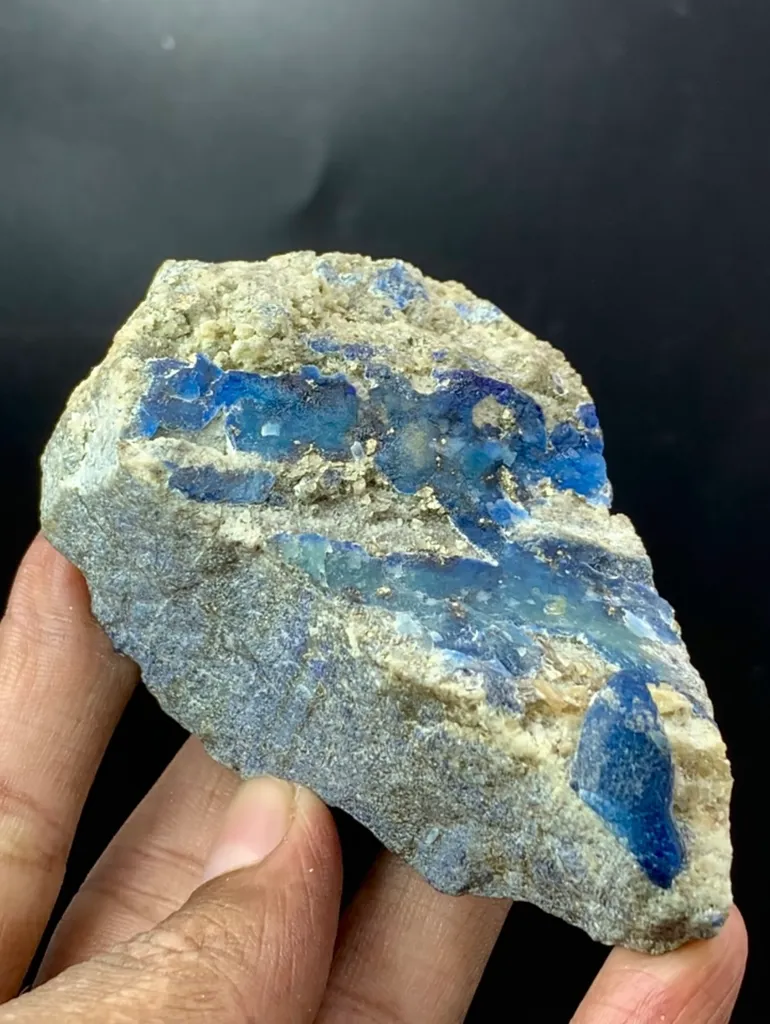 Beautiful Natural Afghanite Specimen With Pyrite On Matrix, Raw Afghanite, Afghanite Crystal, Pyrite, Minerals Specimen From Afghanistan - image 3