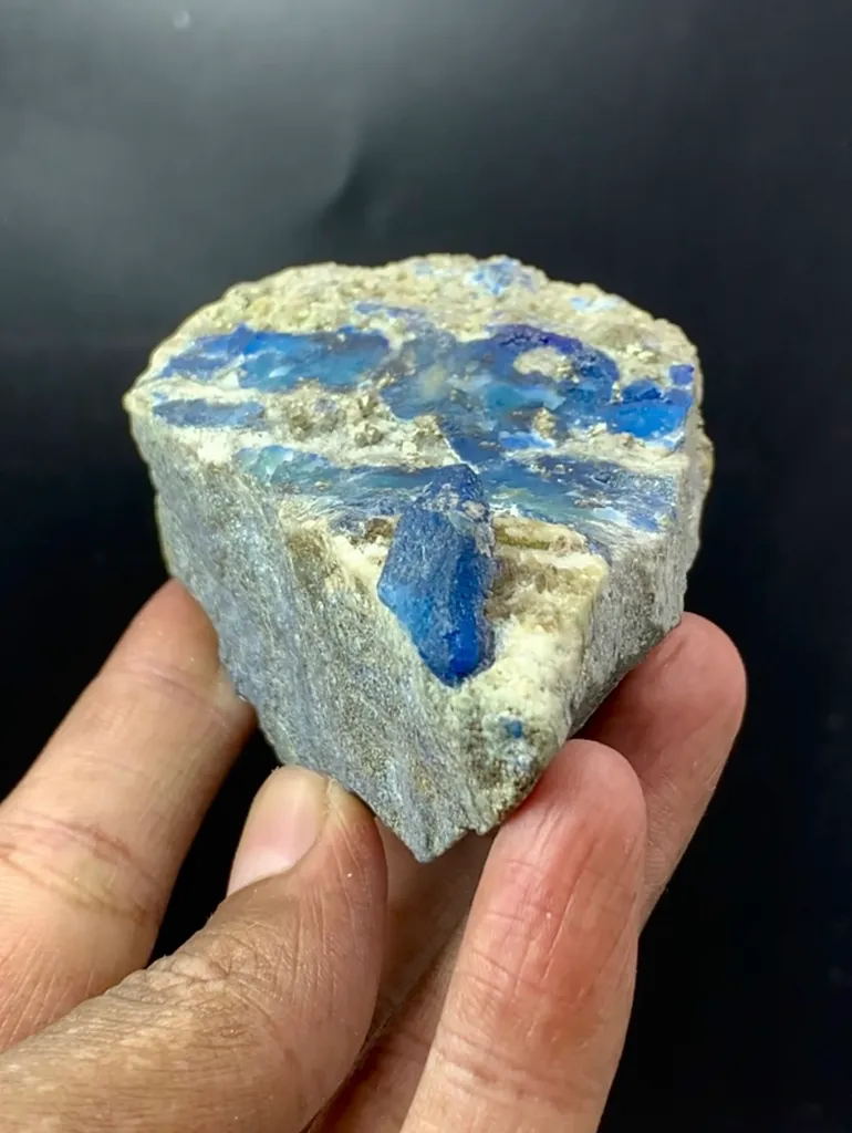 Beautiful Natural Afghanite Specimen With Pyrite On Matrix, Raw Afghanite, Afghanite Crystal, Pyrite, Minerals Specimen From Afghanistan - image 4