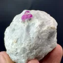 Beautiful Natural Pink Ruby Crystals On Matrix, Ruby Specimen, Raw Ruby, Rare Ruby, Ruby Gemstone, Minerals Specimen From Afghanistan - image 6