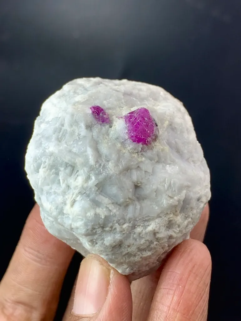 Beautiful Natural Pink Ruby Crystals On Matrix, Ruby Specimen, Raw Ruby, Rare Ruby, Ruby Gemstone, Minerals Specimen From Afghanistan - image 5