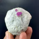 Beautiful Natural Pink Ruby Crystals On Matrix, Ruby Specimen, Raw Ruby, Rare Ruby, Ruby Gemstone, Minerals Specimen From Afghanistan - image 1