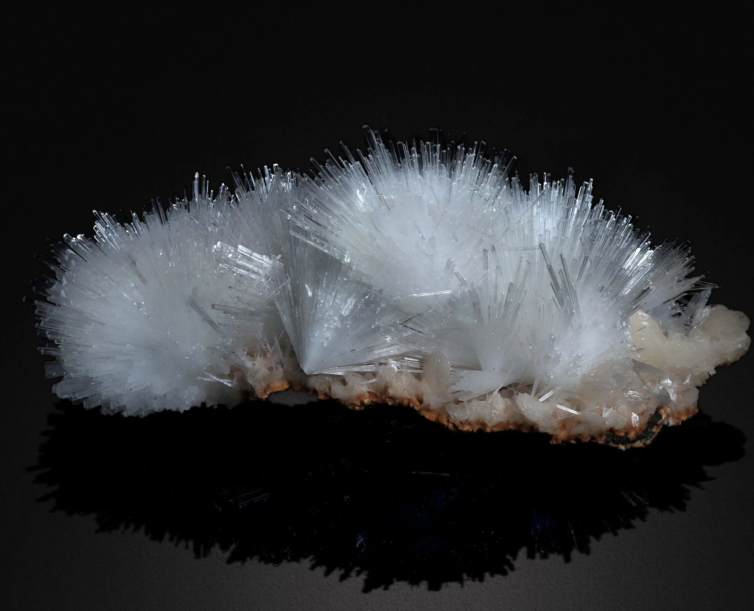 Beautiful Scolecite Spray Formation With Stilbite - image 5