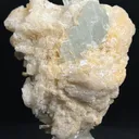 Beautiful specimen of Aquamarine combined mica and matrix from Pakistan - image 4