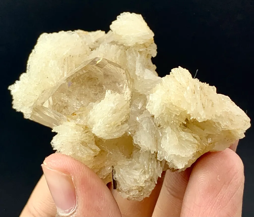 Beautiful Topaz Matrix Have Cleavelandite (Albite) From Pakistan, 58.77G, Gilgit-Baltistan, Skardu District - image 3