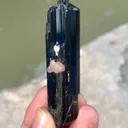 Beautiful Tourmaline Combine Pink Apatite Crystal - image 1