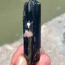 Beautiful Tourmaline Combine Pink Apatite Crystal - image 6