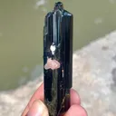 Beautiful Tourmaline Combine Pink Apatite Crystal - image 5