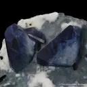 Benitoite and Neptunite with Joaquinite-(Ce) - image 2