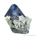 Benitoite (huge crystal on matrix) - image 2