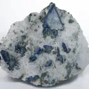 Benitoite, Natrolite - image 1