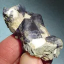 Benitoite, Natrolite - image 2