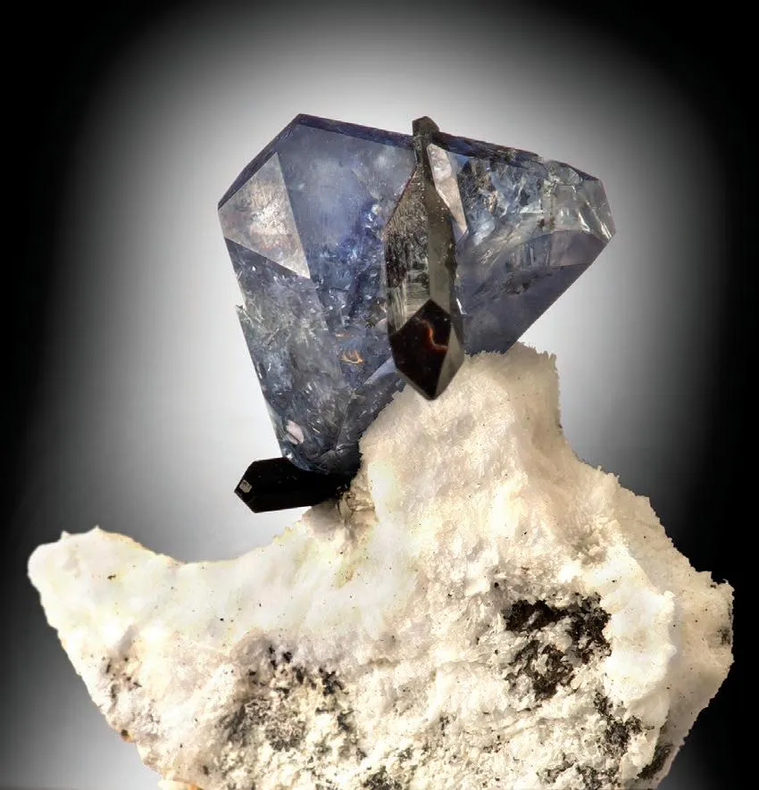 Benitoite, Neptunite - image 1