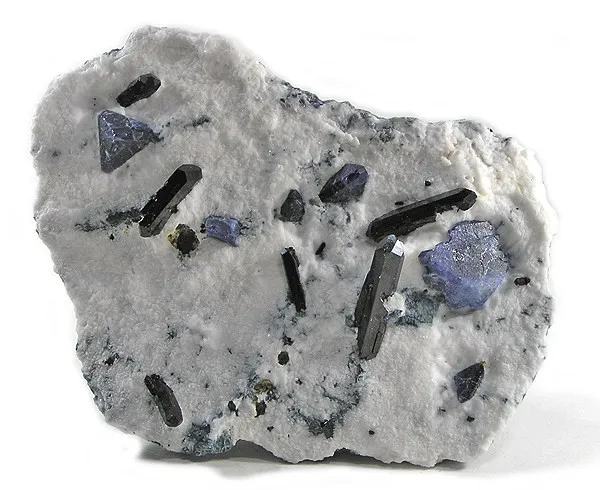 Benitoite, Neptunite image