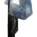 Benitoite on Neptunite - image 1