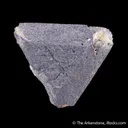 Benitoite with "Crossite" inclusions - image 1