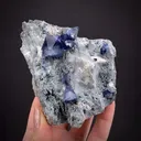 Benitoite with Joaquinite - image 2