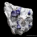 Benitoite with Joaquinite - image 4