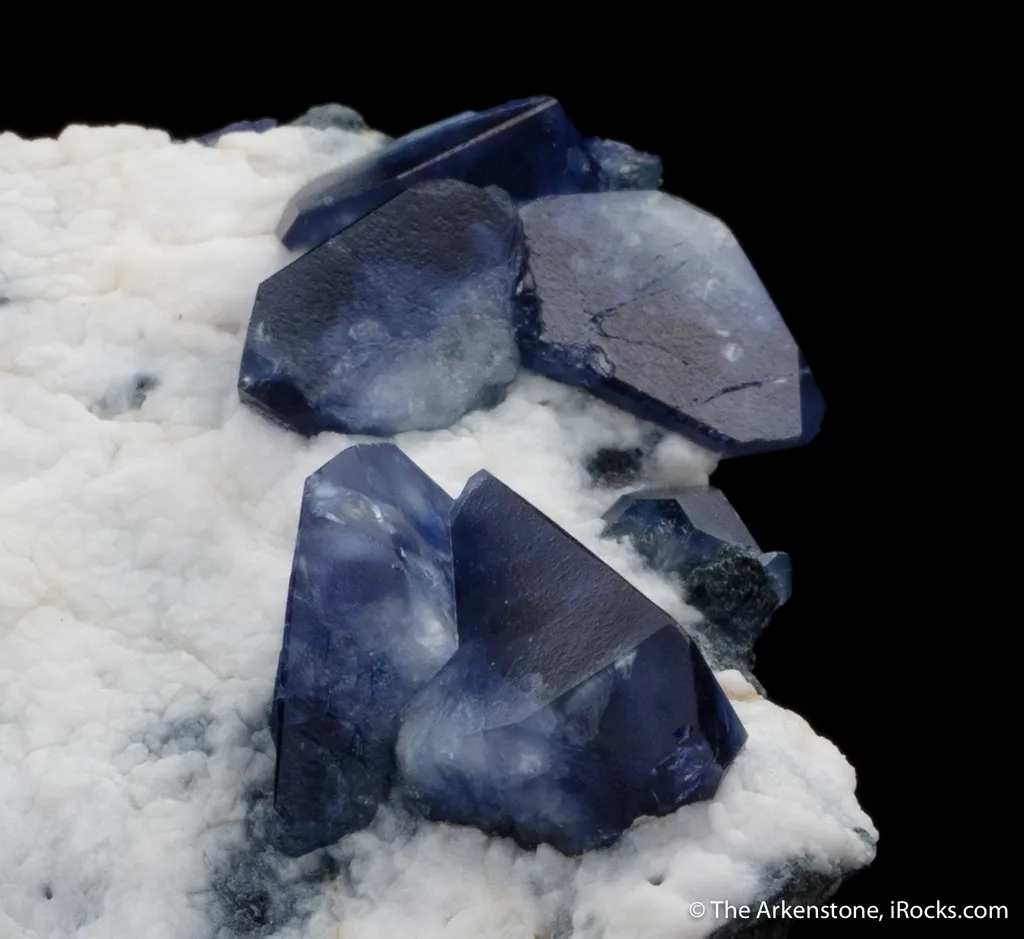 Benitoite with Natrolite - image 6
