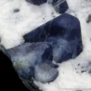Benitoite with Natrolite - image 5