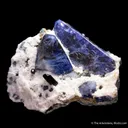 Benitoite with Neptunite - image 6