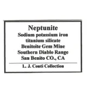 Benitoite with Neptunite - image 6