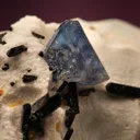 Benitoite with Neptunite - image 2