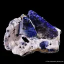 Benitoite with Neptunite - image 1