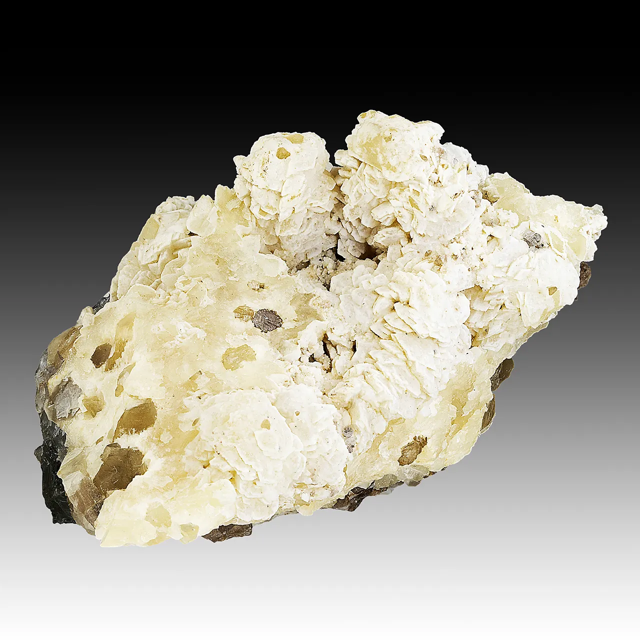 Benstonite with Calcite, Fluorite - image 1