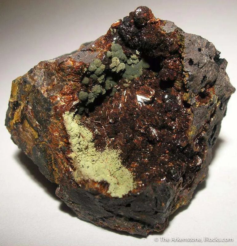Beraunite With Kidwellite image