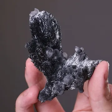 Berthierite with Quartz