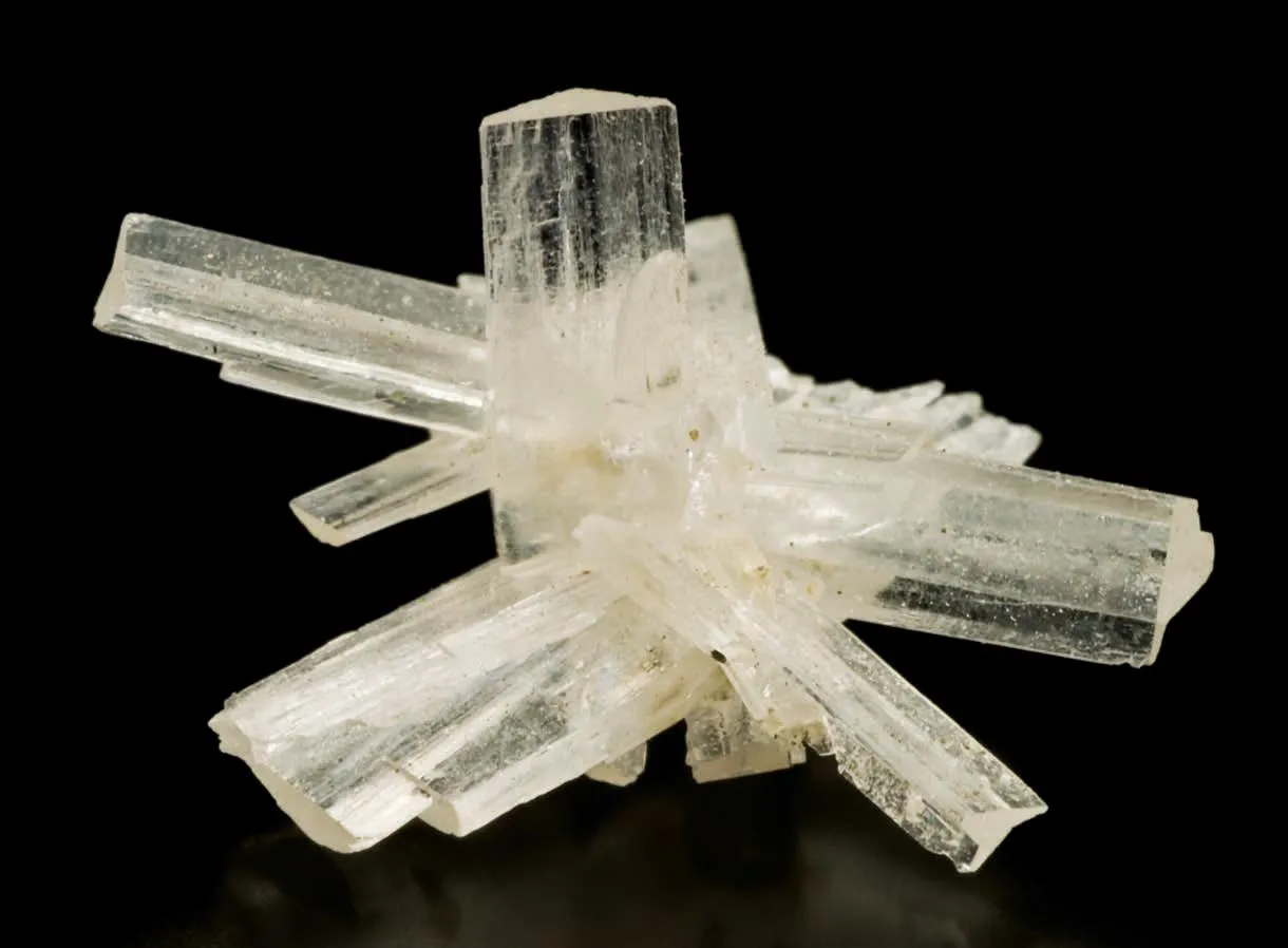 Bertrandite, Aquamarine, Phenakite - image 1