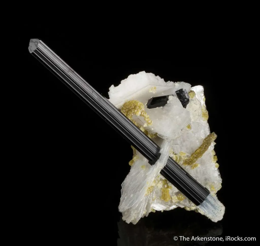 Bertrandite with Tourmaline image