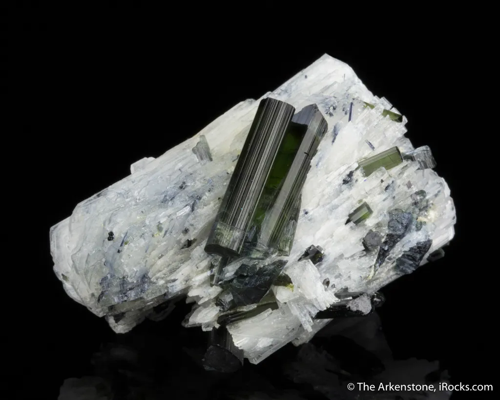 Bertrandite with Tourmaline - image 2