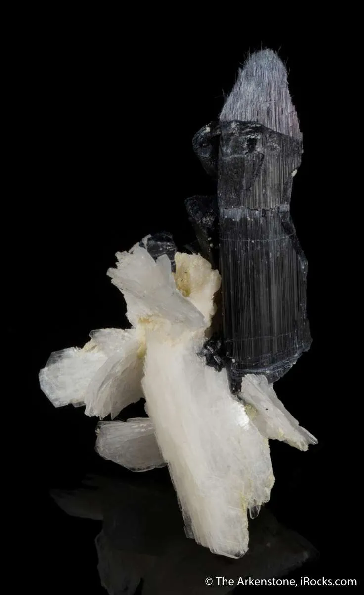 Bertrandite with Tourmaline - image 3