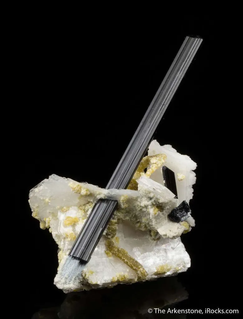 Bertrandite with Tourmaline - image 3