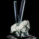 Beryl Aquamarine - Orthoclase - image 1