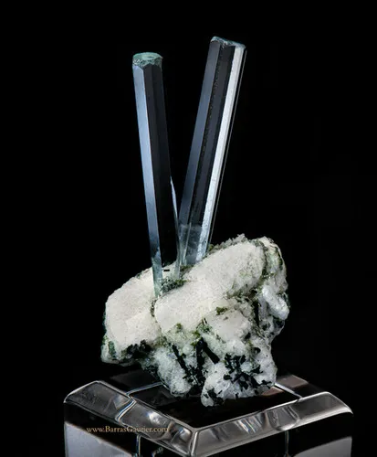 Beryl Aquamarine - Orthoclase - image 1
