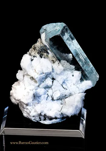 Beryl Aquamarine - Orthoclase image