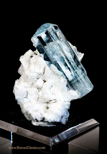 Beryl Aquamarine - Orthoclase - image 2