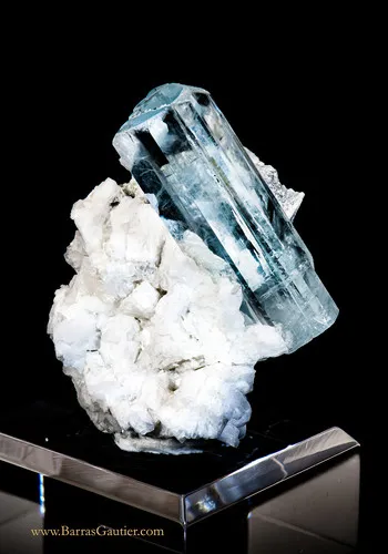 Beryl Aquamarine - Orthoclase - image 2