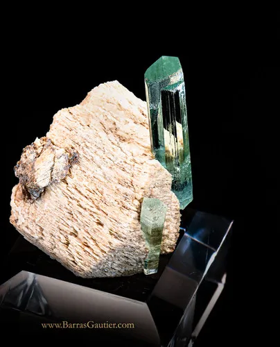 Beryl Aquamarine - Orthoclase image