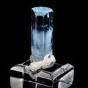 Beryl Aquamarine - Orthoclase - image 1