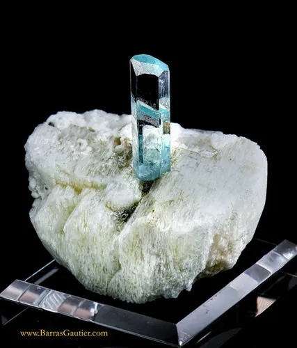 Beryl Aquamarine - Orthoclase - image 2
